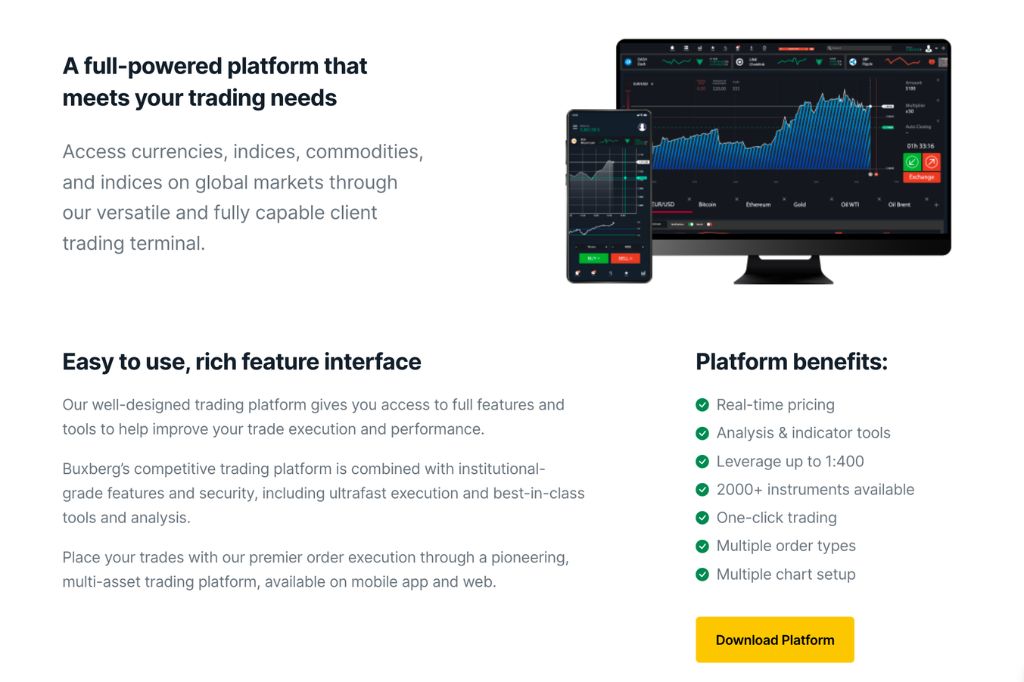 Buxberg Trading Software