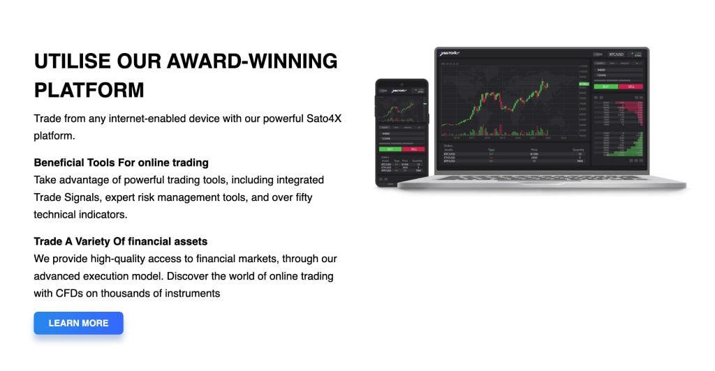 Sato4x Trading Software